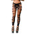 Black Slashed Design Crotchless Leggings by Beverly Hills Naughty Girl