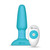 Rimming 2 Plug Wireless Vibrating Butt Plug with Remote by b-Vibe-Teal