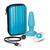 Rimming 2 Plug Wireless Vibrating Butt Plug with Remote by b-Vibe-Teal