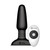 Rimming 2 Plug Wireless Vibrating Butt Plug with Remote by b-Vibe-Black