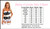 Daisy Corsets Size Chart