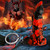 Creature Cocks Fire Demon Mini Dildo Keychain