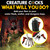 Creature Cocks Fire Demon Mini Dildo Keychain