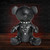 Master Series Black BDSM Gimp Teddy Bear