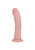 RealRock Realistic 8 Inch Vibrating Dildo with Suction Cup-Flesh