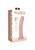 RealRock Realistic 8 Inch Vibrating Dildo with Suction Cup-Flesh