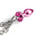 Nixie Pink Metal Butt Plug and Pink Furry Cuff Set
