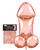 Glitterati Penis Party Rose Gold Mylar Balloon