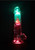 RealRock LED Lights Vibrating 8 Inch Dildo With Balls