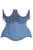 Daisy Corsets Blue Denim Under Bust Cincher Corset with Fringe