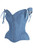Daisy Corsets Blue Denim Corset with Straps