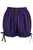 Daisy Corsets Purple and Black Striped Bloomers
