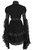 Daisy Corsets Black Velvet and Lace Ruffled Jacket