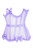 Daisy Corsets Purple Mesh Under Bust Burlesque Corset Cincher