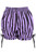 Daisy Corsets Black and Light Purple Striped Bloomers