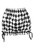 Daisy Corsets White and Black Diamond Print Satin Bloomers