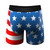 Shinesty The Mascot American Flag Ball Hammock Pouch Underwear with Fly