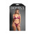 Domina Berry Bralette and Zipper Panty Set by Fantasy Lingerie