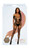 All Over Lace and Fishnet Bodystocking with Legs Black
