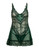 Valentine Green Lacey Babydoll and G-String Set