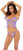 Lavender Open Bustier Corset Set
