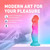 Avant Tropical Handcrafted Artisan Silicone Dildo