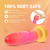 Avant Sunburst Handcrafted Artisan Silicone Dildo