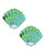Green/Blue Sequins Sea Shells Under the Sea Nipztix Pasties