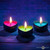 Burning Heart Blacklight Reactive Heart Drip Candle Set