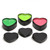 Burning Heart Blacklight Reactive Heart Drip Candle Set