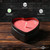 Burning Heart Blacklight Reactive Heart Drip Candle Set