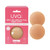 UVA Non-Adhesive Round Nipple Covers-Caramel