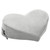 Heart Wedge Positioning Pillow by Liberator-Light Grey