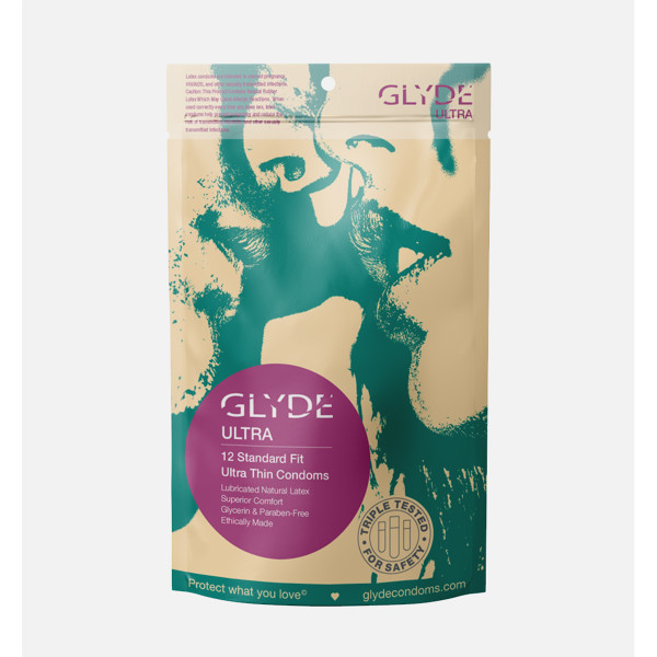 Ultra Condoms by Glyde America-12 Pack