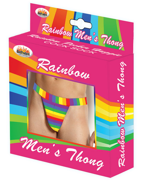 Men's Rainbow Thong