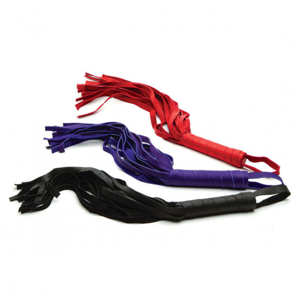 Foxtails Leather Flogger 12 inch