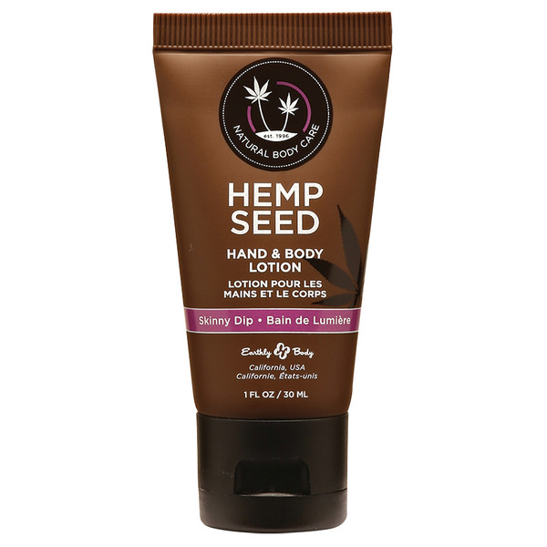 Pocket Size Hemp Seed Hand and Body Lotion by Earthly Body-Skinny Dip