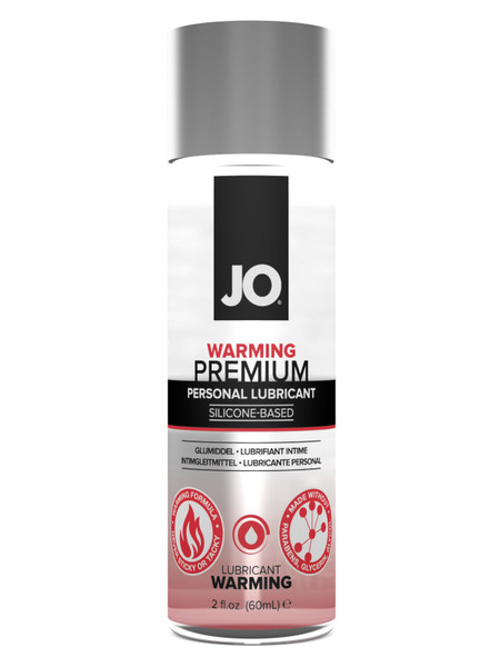JO Premium Warming Silicone Lubricant-2 fl oz
