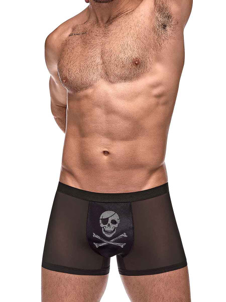 Male Power Private Screening Skull Pouch Short for Men