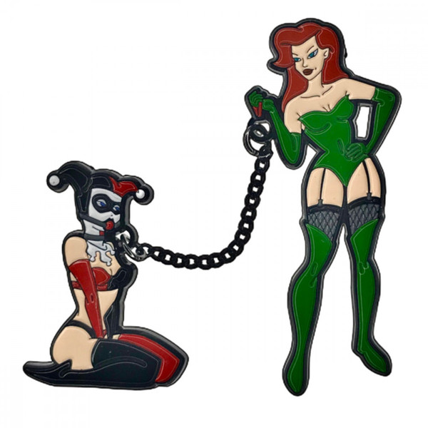 Geeky and Kinky Bad Love Harley and Ivy Pins