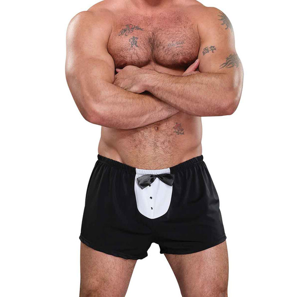 Male Power Black Tuxedo Boxer for Men