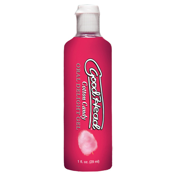 GoodHead Oral Delight Gel 1 fl oz by Doc Johnson-Cotton Candy