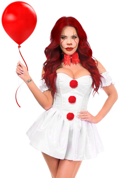 Daisy Corsets Pennywise Killer Clown Corset Dress Costume