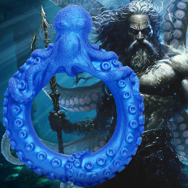 Creature Cocks Poseidon's Octo-Ring Cock Ring