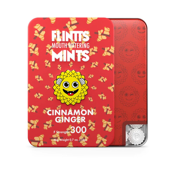 Flintts Mints Mouth Watering F300 Cinnamon Ginger Flavor
