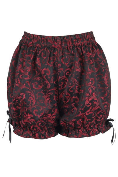 Daisy Corsets Red and Black Brocade Bloomers