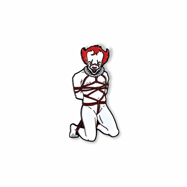 Geeky and Kinky Pennywise Clown from It Movie Pin