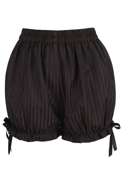 Daisy Corsets Black and Brown Stripe Brocade Bloomers Daisy Corsets Black and Brown Stripe Brocade Bloomers