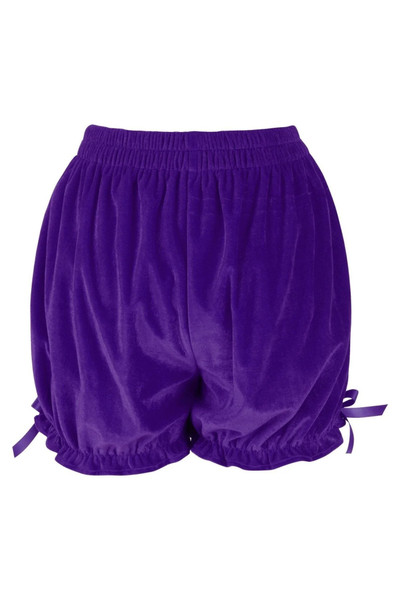 Daisy Corsets Purple Velvet Bloomers
