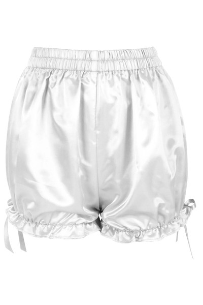 Daisy Corsets White Satin Bloomers